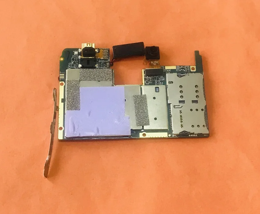 Б/у оригинальная материнская плата 1G ram+ 8G rom материнская плата для BLUBOO D2 MTK6580A четырехъядерный