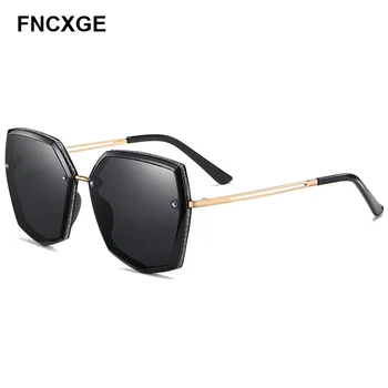 

Women's Sunglasses Polarized Women Sun Glasses Square Vintage Retro Goggle For Ladies Oversized Driving Sun glasses Travel UV400