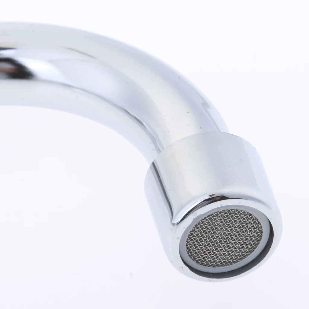 RV Marine Kitchen Sink 12V Faucet Tap Spout Single Hole Water Electric Faucet Tap Camper Caravan Full 360 Degree Rotation Taps water faucet