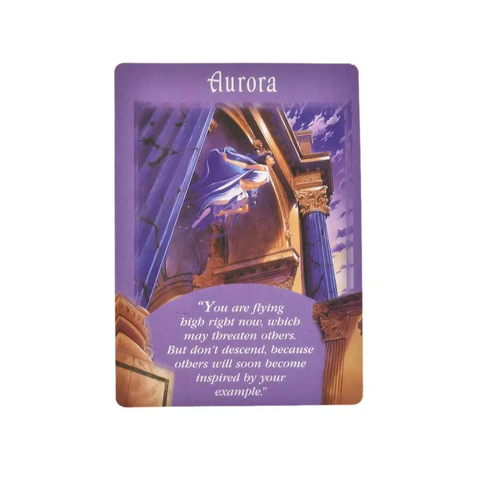 44 шт. сообщения от ваших ангелов Oracle карты колоды таинственные карты Таро Настольные игры Игральные игры карты для семьи Вечерние