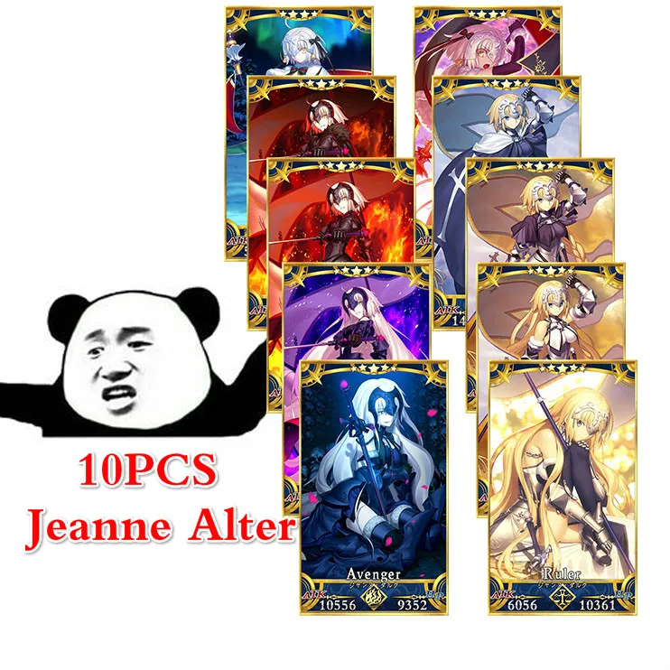 B Fate/Grand Order FGO Игрушки Хобби Коллекционные игры Коллекция аниме-открытки - Цвет: B