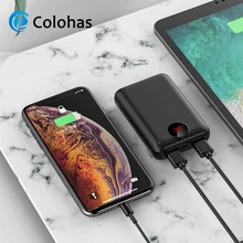 Внешний аккумулятор 10000 мАч, двойной USB внешний аккумулятор для мобильного телефона, быстрая зарядка для iphone, xiaomi, hauwei, портативное зарядное устройство, мини внешний аккумулятор повербанк