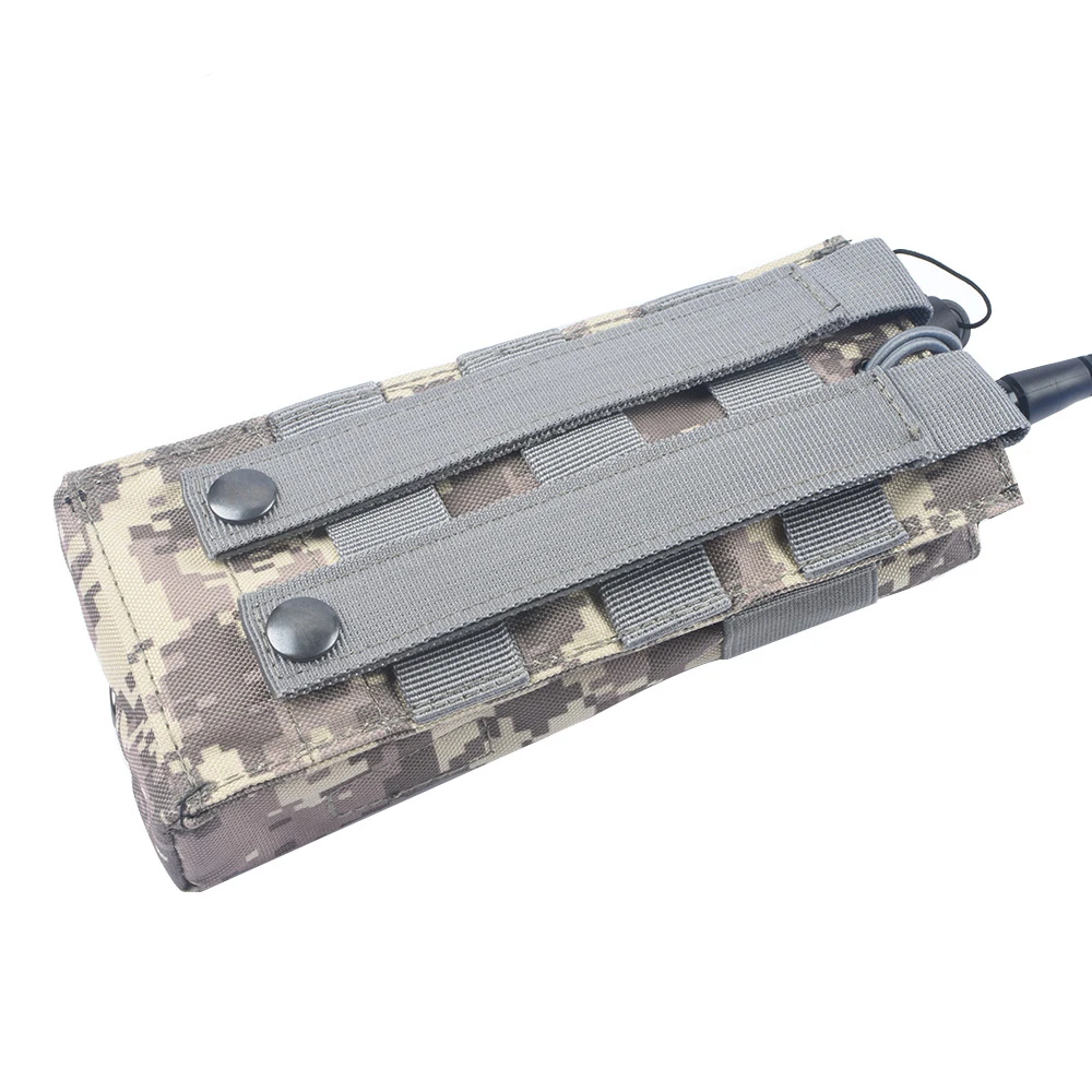 Tactical Vest System Wireless Walkie-talkie Bag Molle Pocket Interphone Attachment Sports Pouch Headsets Accessories
