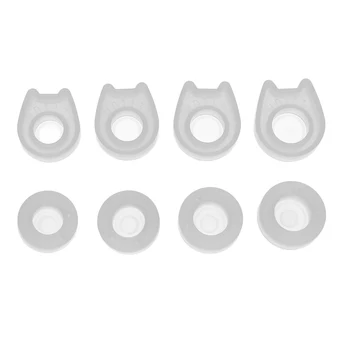 

8x Cat Head/Cat Ear Design Ring Mold Silicone Mold for Resin Casting Jewelry