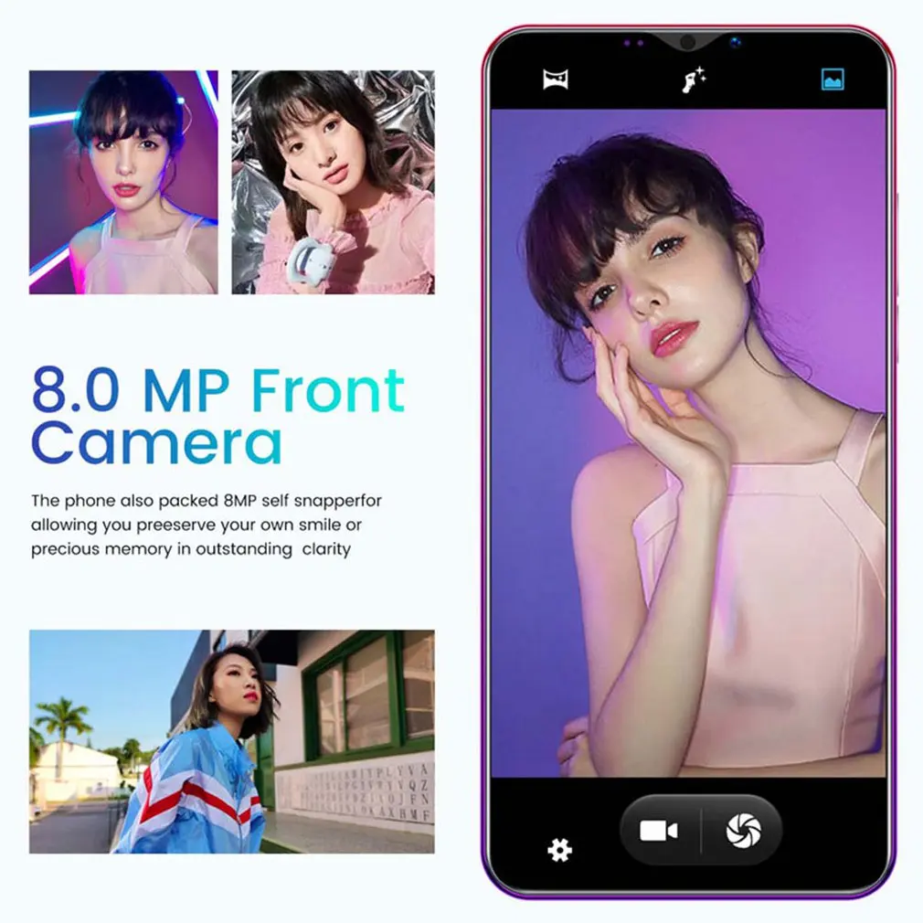 Dual-Core P40 Pro Smartphone 5.8 Inch Screen