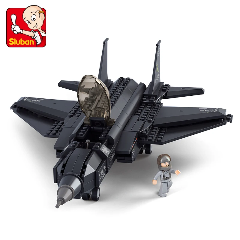 Модель S, совместимая с B0510, 252 шт., F-35 модели бойцов молнии, строительные наборы, блоки, игрушки для хобби для мальчиков и девочек