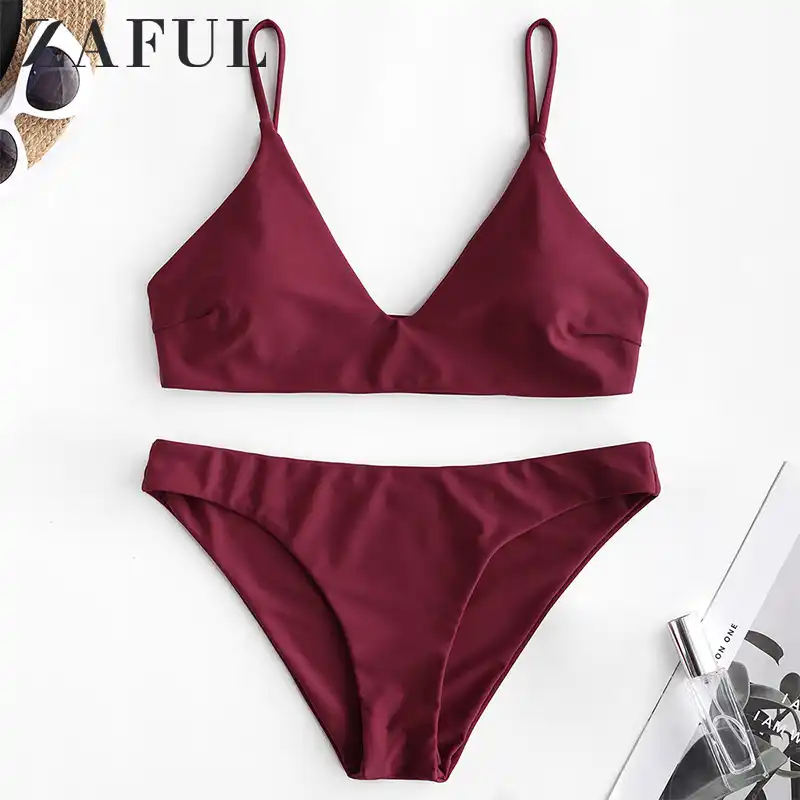 push up bralette bikini