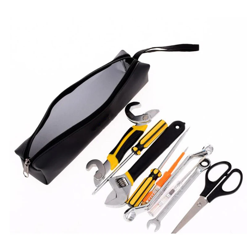 Multi-Function Tool Bag Waterproof Hand Tool Storage Bag Small Tool Bag Hardware Kit Multi-Function Bag Zipper Storage Bag