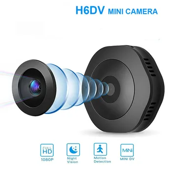 

H6 1080P DV Micro Camera Night Version Mini Action Camera with motion Sensor Camcorder Voice Video Recorder Small Cam