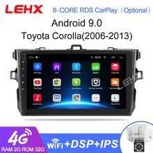 Автомагнитола LEHX, 2 din, android 9,0, для Toyota Corolla E140/150/2006-2013 Автомагнитола LEHX, 2 din, android 9,0, для Toyota Corolla E140/150/2006-2013