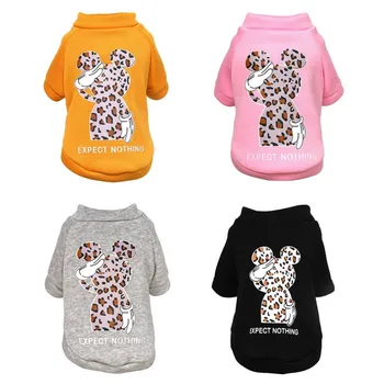 Warm Dog Hoodies Cartoon Dog Cat Clothes for Small Medium Dogs Sweateshirt Pet Clothing Pet Clothes ropa perro 3