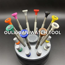Хорошее качество! 316L нержавеющая сталь Нескользящие часовые аппараты эргономичный 10 шт отвертка набор