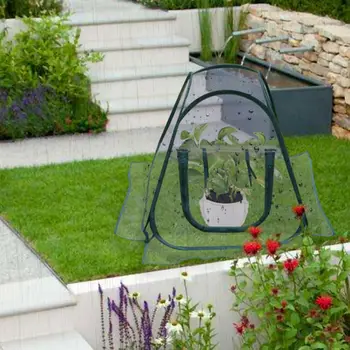 

Garden Plant Cover Greenhouse Tent PVC Plant Flower Protector Winter Rain Shelter Outdoor Gardening Accessories