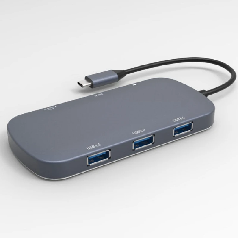 Тип-c док-станция тип-c концентратор конвертер HDMI кард-ридер Usb3.0 тип-c конвертер