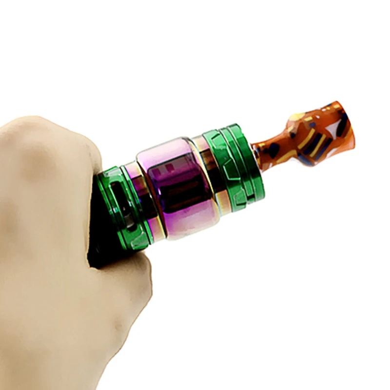 

810 Drip Tips Epoxy Resin Drip Tip Double Gourd Color Banner Mouthpieces For 810 Thread Vape Atomizers Dripping Mouth