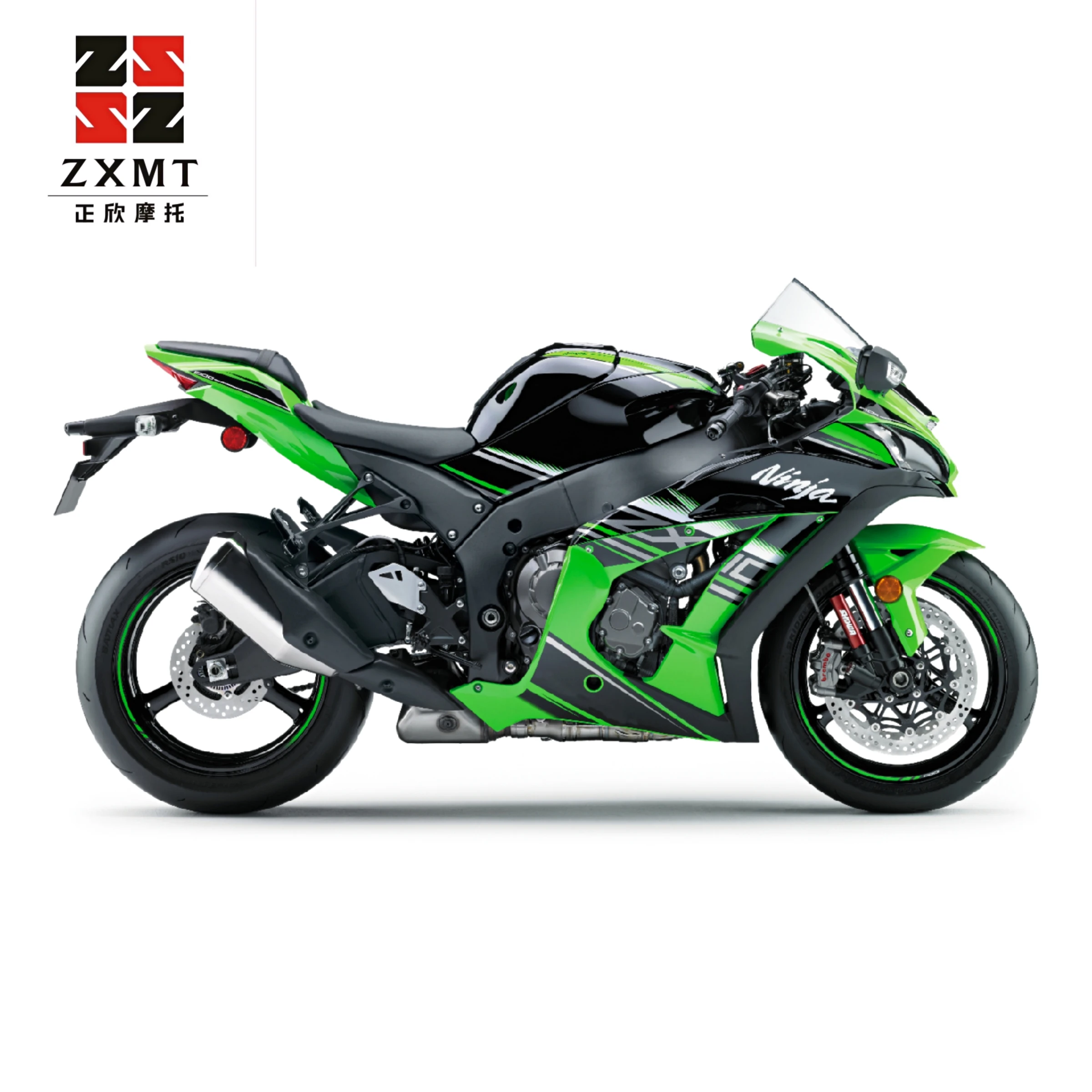 

ZXMT Motorcycle Panel Fairing Bodywork Plastics Complete Full Set Fit For Kawasaki ZX-10R 2016-2018 10R 2017 ZX10R 16 17 Green