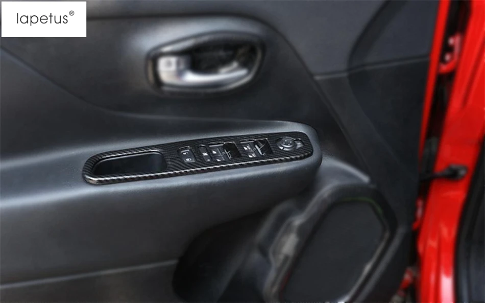 Lapetus аксессуары подходят для Jeep Renegade- ABS дверная ручка держатель окно Лифт кнопка переключатель молдинг крышка комплект отделка