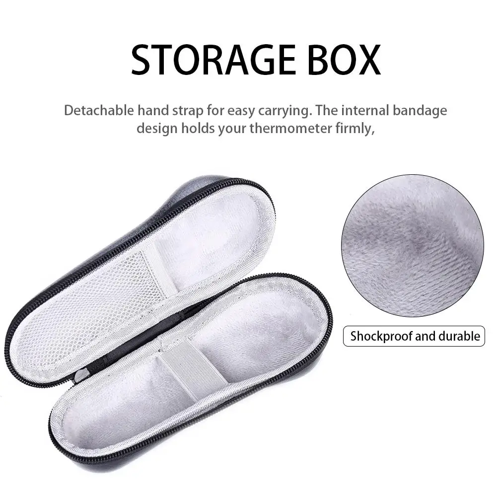 Suitable For Braun Forehead Thermometer Child Baby Household Thermometer Storage Bag Protective Case Storage Box