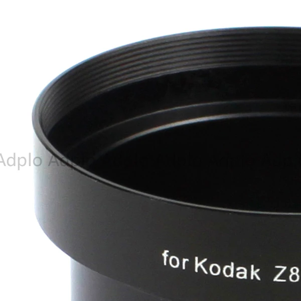 ADPLO 62 мм металлический фильтр объектива адаптер трубка для Kodzk Z812