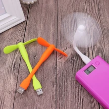 Горячая Распродажа USB вентилятор гибкий портативный съемный USB мини-вентилятор для всех источников питания USB выход USB гаджеты перезаряжаемый cealing