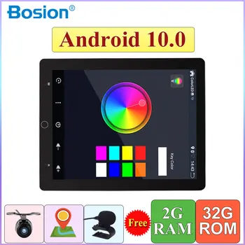 

9.7inch 1 din Android 10.0 car radio multimedia player Universal stereo GPS navigation IPS Electric rotation screen 4G 64G
