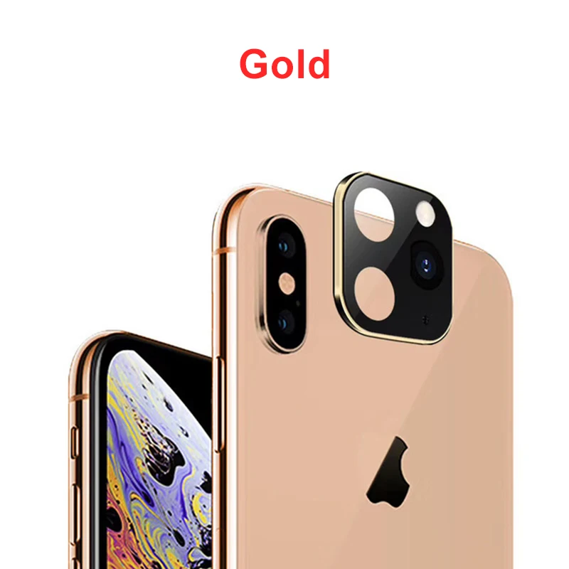 Модифицированный чехол для камеры из титанового сплава протектор для iPhone X Xs Max Второе изменение 11 Pro Max 11pro наклейка на рассеиватель