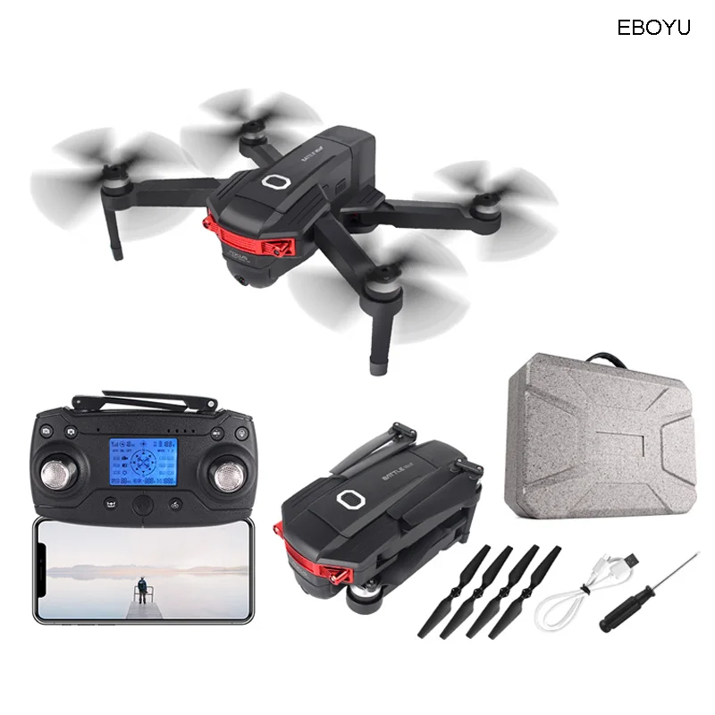 EBOYU X46G 5G GPS RC Drone WiFi FPV 4K HD ESC камера складной бесщеточный Дрон с оптическим потоком