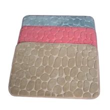 Коралловый флисовый коврик для ванной комнаты с эффектом памяти, набор ковриков для туалетной ванны, Нескользящие коврики, набор ковриков, матрас для декора ванной комнаты