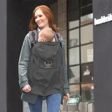 Детские аксессуары, детская переноска, ветрозащитный непромокаемый плащ, теплый чехол на подтяжках, слинг кенгуру, рюкзак-переноска для младенцев