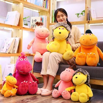 

dinosaur plush toy cute little dinosaur soft pillow stuffed animal soft doll children toys baby kids appease doll girl gift