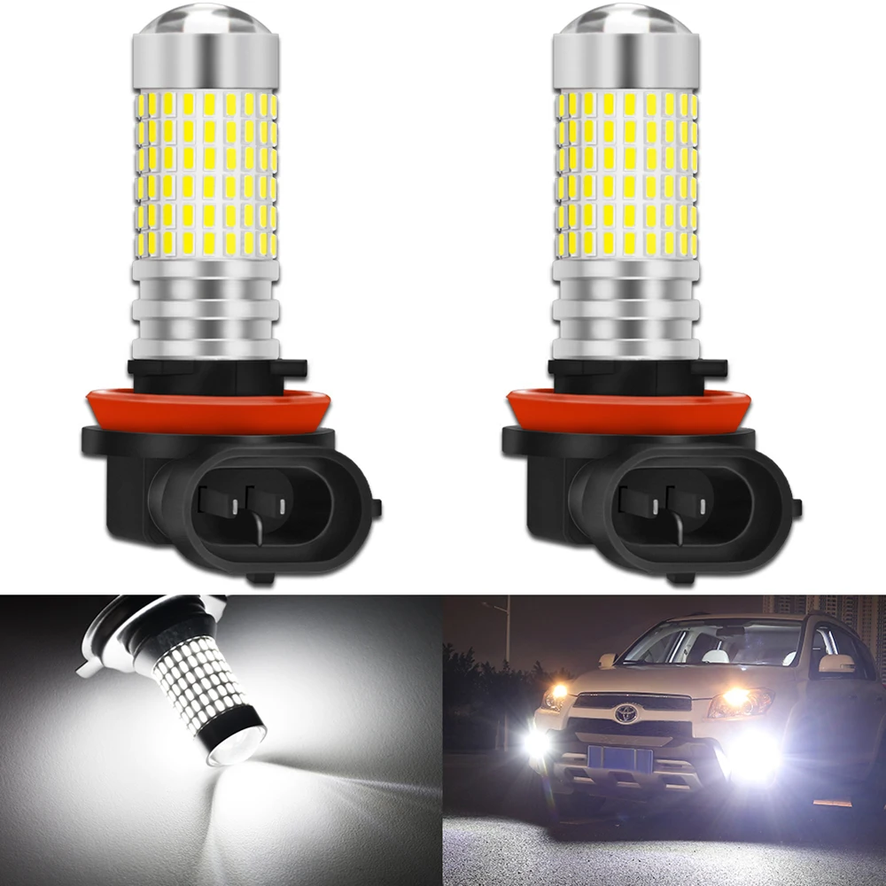 2pcs H8 H9 H11 Led Fog Lights H16 9006 HB4 9005 HB3 PSX24W For Chevrolet Cruze Captiva Aveo Orlando Trax Corsa Car Lamp Bulb | Автомобили