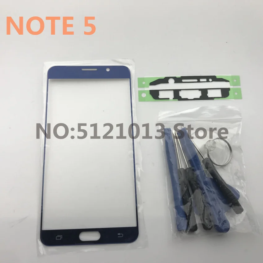 Замена NOTE5 lcd Передний сенсорный экран дигитайзер Внешний стеклянный объектив