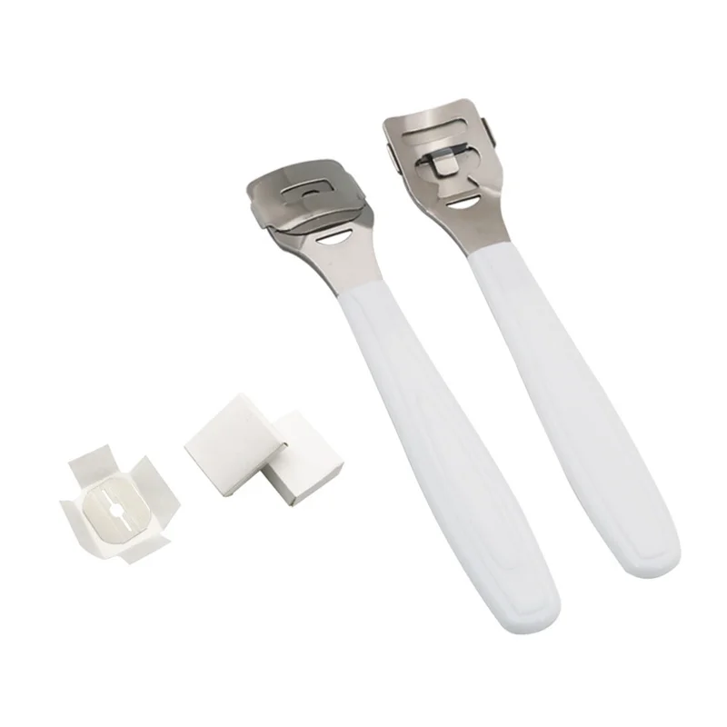 Stainless Steel Foot Dead skin planing tool Professional Scraping Skin Exfoliating Pedicure Knife Care with Blade for Foot Care - Image 2