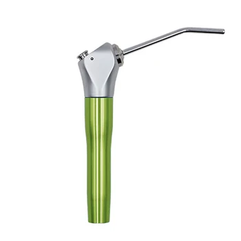 

Dental Air Water Spray Triple 3 Way Syringe Handpiece + 2 Nozzles Tips Tubes For Dental Lab Blue/Green Health Care