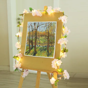 

Fairy Lights 2m 20 Flowers LED Outdoor Battery Operated Garland Christmas Decoration Party Wedding Birthday Party Decoration