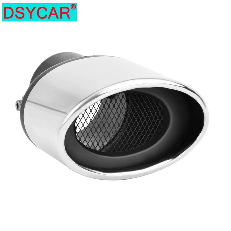 

DSYCAR Universal Car Modification Stainless Steel Exhaust Pipe Muffler Tip Exhaust pipe cover for Car styling Most car models