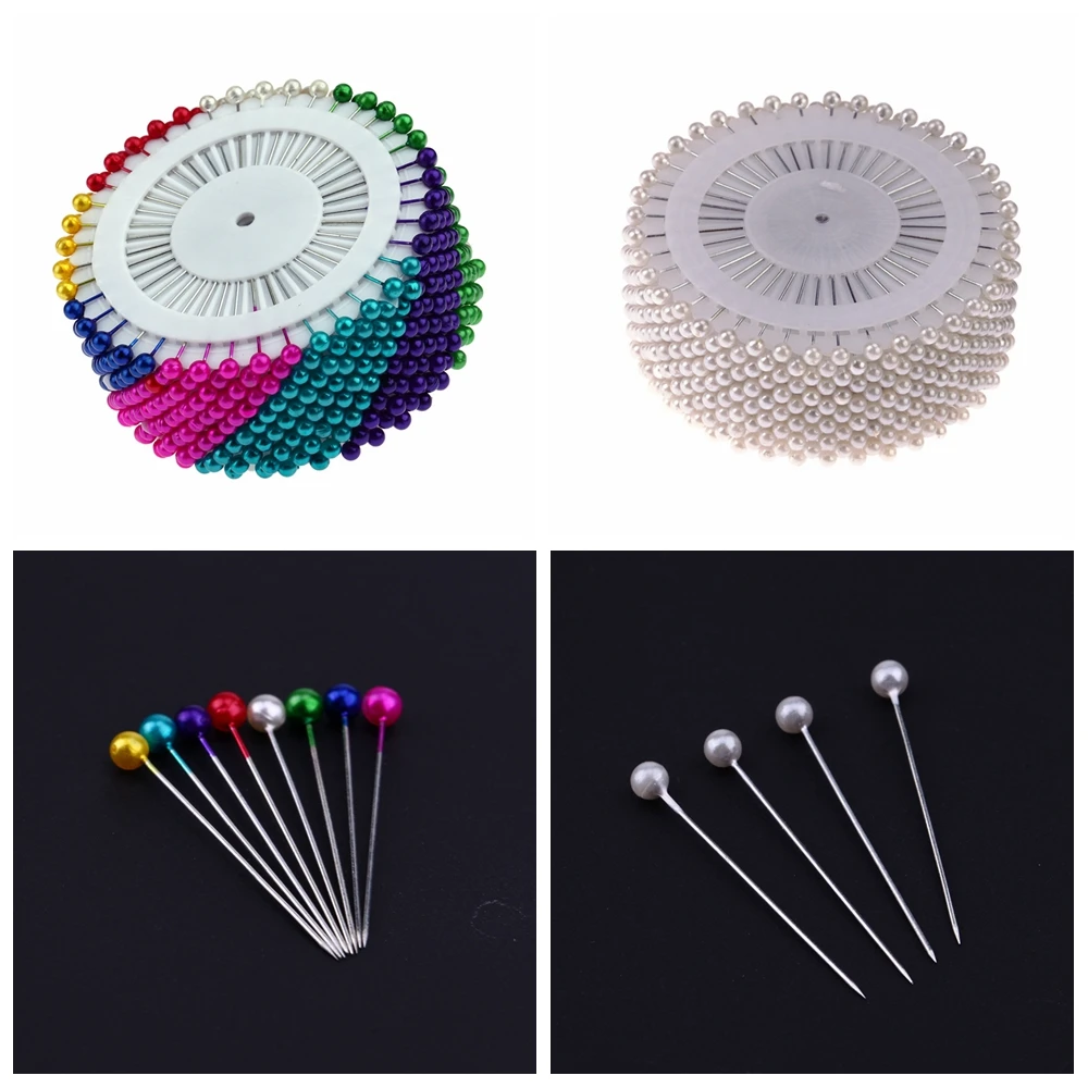 480 шт. швейные булавки с круглым жемчугом 1 46 дюйма|pins sewing|pin dressmakeraccessories accessories |