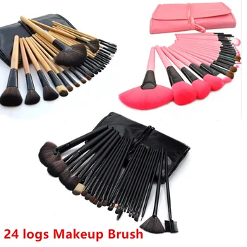 

24 Logs Makeup Brush Set Pink Black Red Beauty Tools Makeup Brush Multifunction Makeup Brush Full Set Beautifully Packed