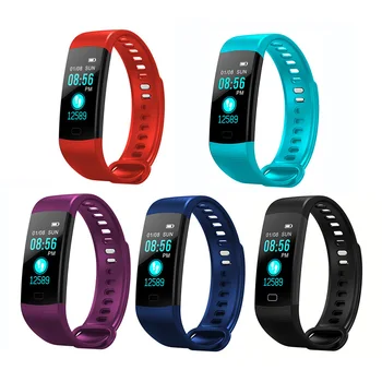 

Y5C Smart Sport Bracelet Watch Smart Fitness Tracker Intelligent Exercise Bracelet Heart Rate Measurement Sleep Monitoring