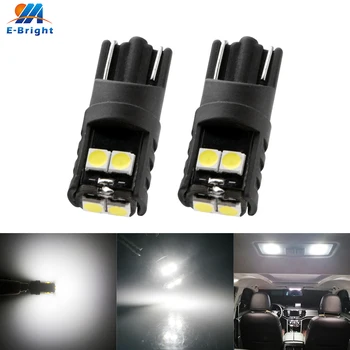 

W5W T10 3030 6 SMD 2pcs White Ceramic LED Bulbs 6500K 194 927 161 Type Leds Cars Pathway Lighting Reading License Plate Lights