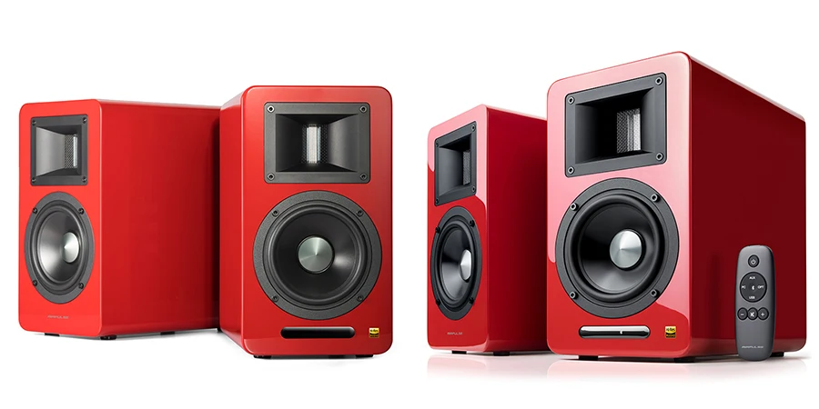 EDIFIER Airpulse A100 монитор с сенсорным Áudio Bluetooth 4,1 aptX Certificado de Áudio высокое resolução ВЧ de seda-cúpula AUX USB