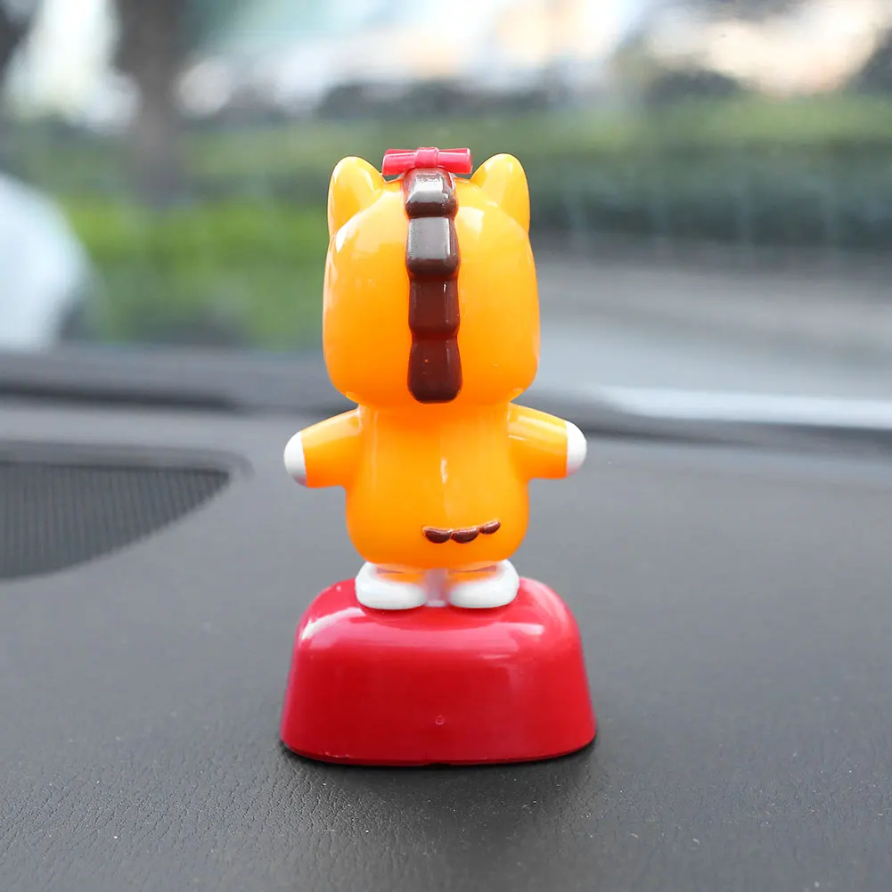 Solar Toy Car Decoration Animal Solar Car Toy for Christmas Gift