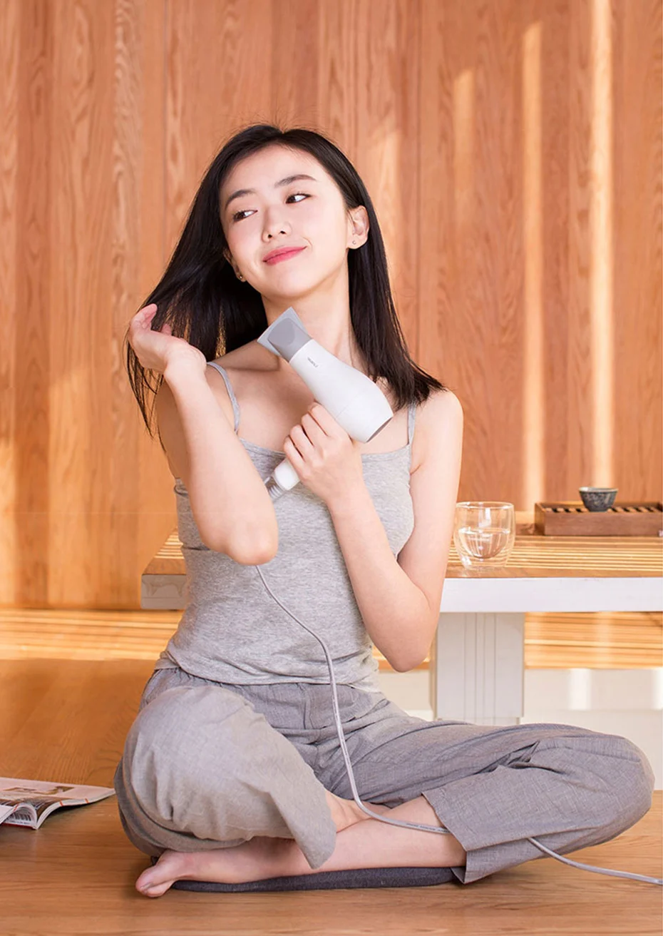 Xiao mi jia Yueli, 1200 Вт, фен для путешествий, быстро сохнет, складной, компактный, защита от перегрева, для дома
