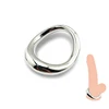 Stainless steel penis bondage lock cock Ring Heavy Duty male metal Ball Scrotum Stretcher Delay ejaculation BDSM Sex Toy men 1