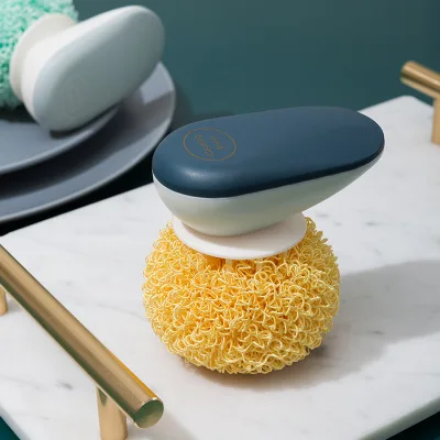 

The New nano Cleaning Pot Brush Does Not Fall In The Kitchen, The Magic Cleaning Ball Household