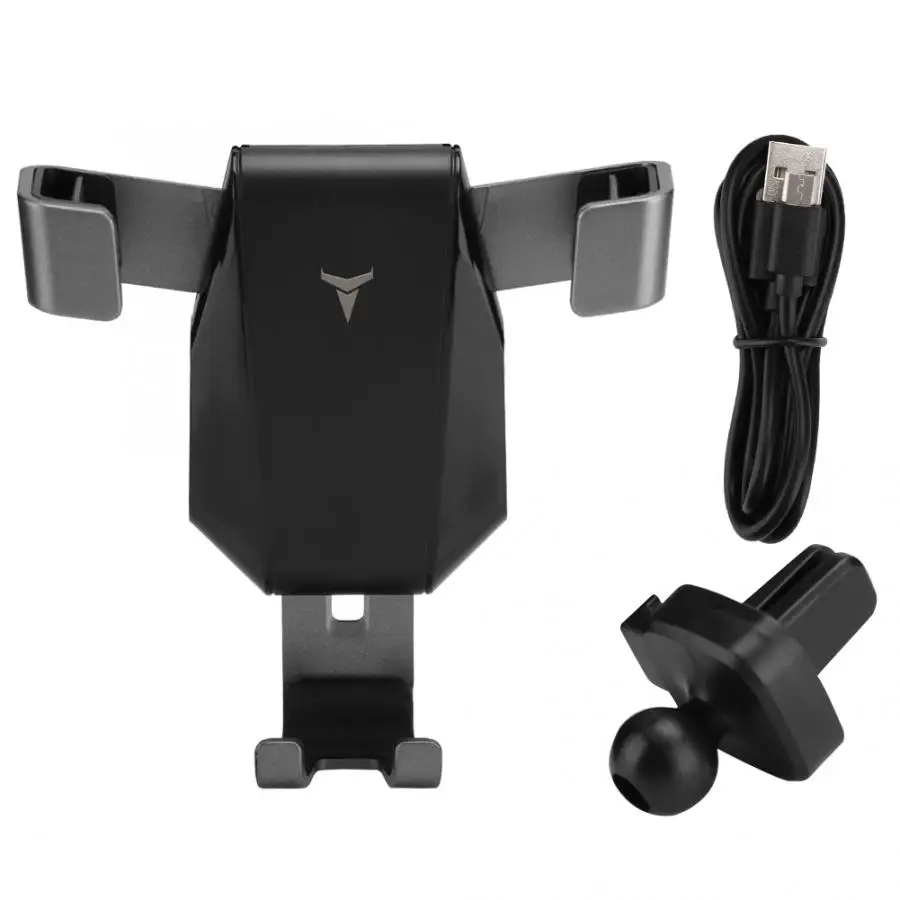 WS-S001 ABS Gravity Автомобильная Беспроводная зарядка для мобильного телефона держатель Кронштейн зарядное устройство для мобильного телефона