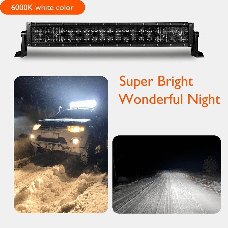 5D Black lens CURVED led light bar (8)