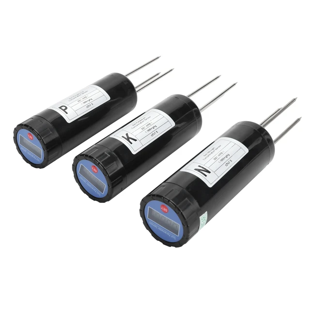 Talajmérő Tápanyag -Intelligens Műtrágya Detektor Tesztelő Npk Érzékelő Kertészeti Szerszám A Zöld Ház Mezőgazdaságához Talajérzékelő - Image 5