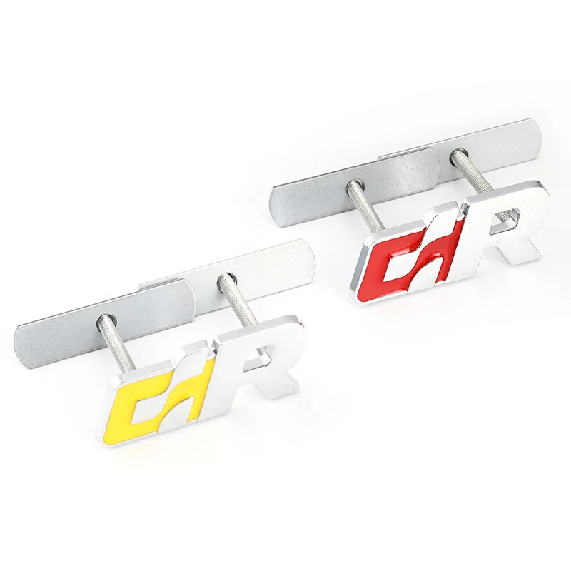 DHIHAA 3D RR Metal Logo Car Stickers Emblem Trunk Front Hood Grille Badge  Decal for All Cars and Bikes : : Car & Motorbike