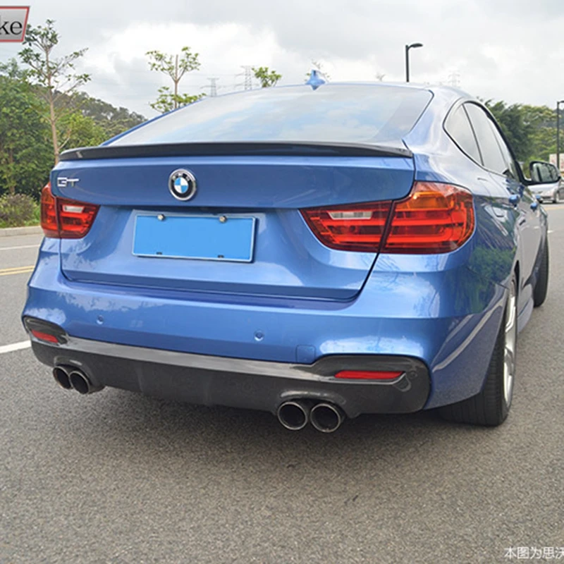 Спойлеры из углеродного волокна заднего крыла багажника спойлер для BMW F34 3 серии